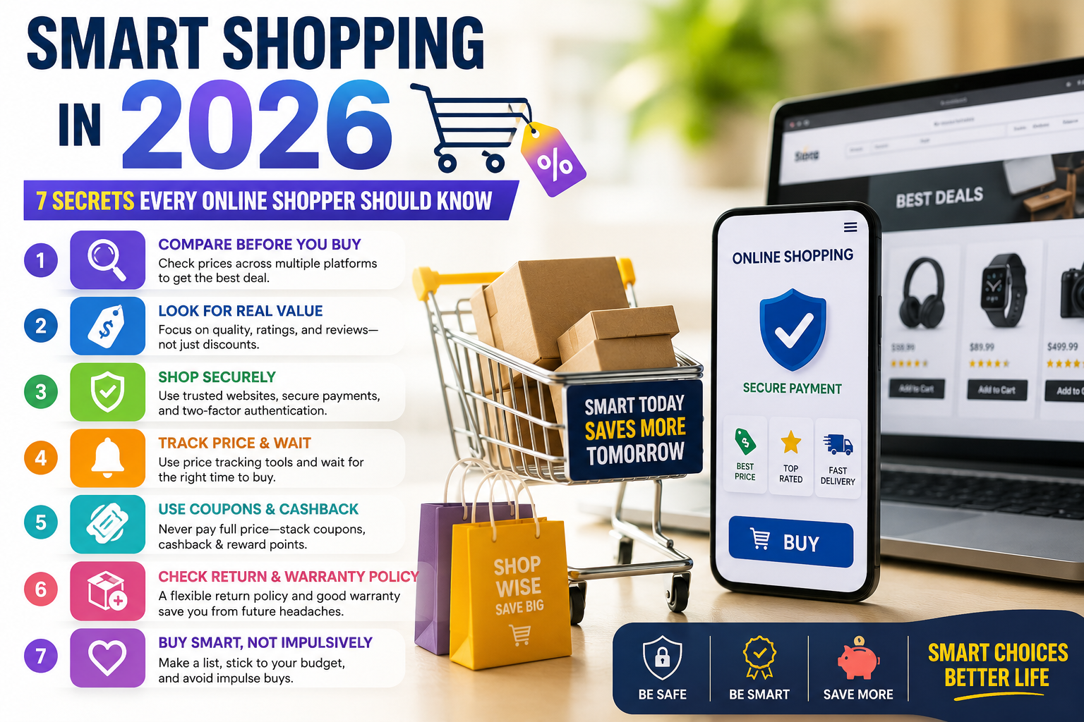 Smart Shopping in 2026: 7 Secrets Every Online Shopper Should Know